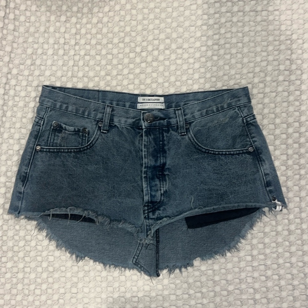jean mjni skirt